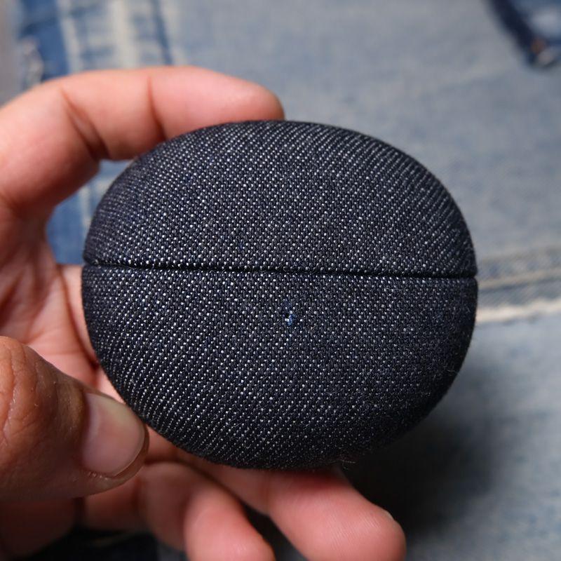 

Оригинальный чехол для наушников-клипс Huawei Freeclip, открытый, с улучшенным ощущением, ударопрочный, в стиле ретро, нишевый, беспроводной, Bluetooth, чехлы для наушников Huawei FreeClip Primary color Denim