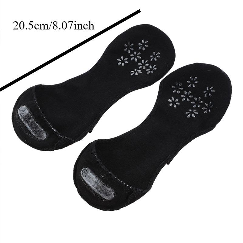 Socks women's Super Invisible No Show Thin Silicone Non-slip Shallow Mouth Solid For High Heels Boat Socks