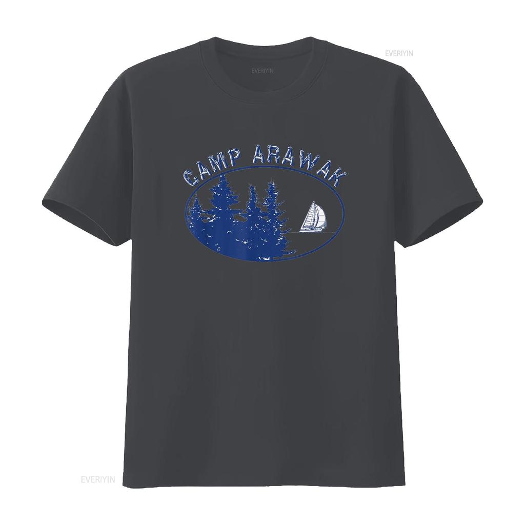 Camp Arawak T Shirt Retro Summer vintage Washed homme Soft Casual Unisex designer clothes fashion Versatile Slightly streetwear