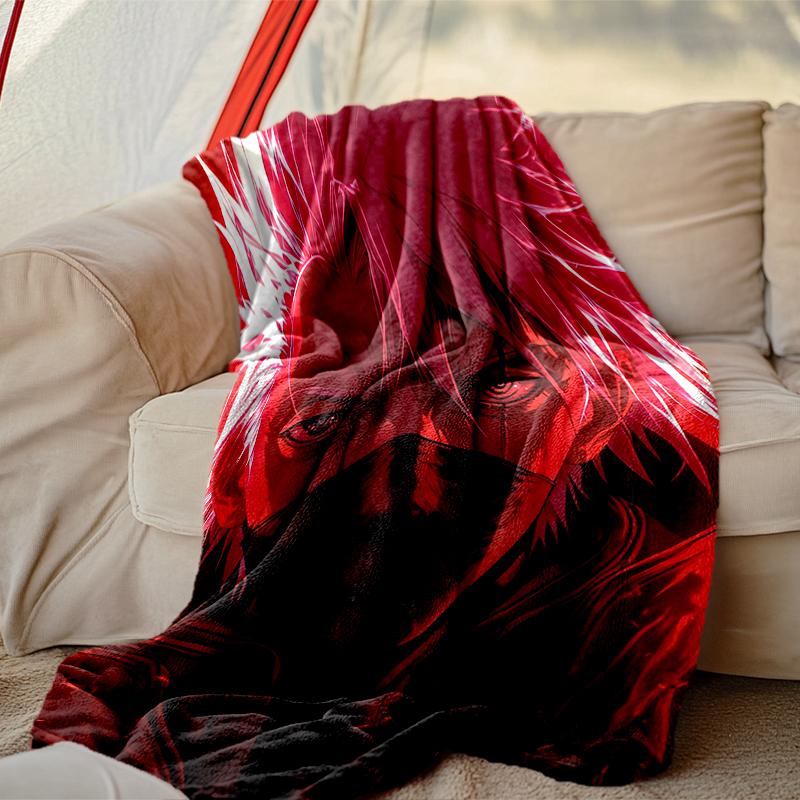 naruto Blanket Lightweight Print Throw Blanket For Couch, Bed, Car, A Heartfelt Gift for Your Family and Friends