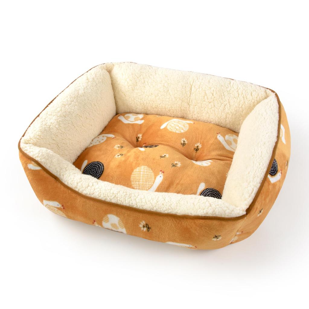 JEMA Pet Cat Dog Pet Sofa for Dogs and Soft 3D Fluffy and Size 60x50x18cm Snail Pattern Bed, Bed, Cushion, Small/Medium Cats, Cotton, Warm, Year-Round