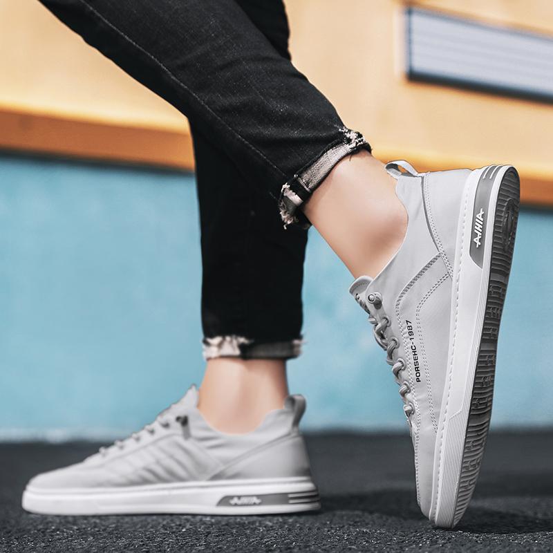 Hydrogen cloud canvas breathable ice silk cloth shoes casual flat shoes trendy shoes spring and autumn