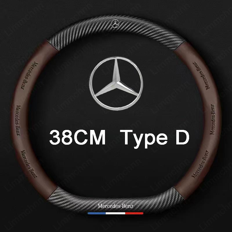Autopříslušenství Potah na volant pro Mercedes Benz C180 C200 C260 C300 W108 W124 W126 W140 W168 W169 W176 GLA CLA