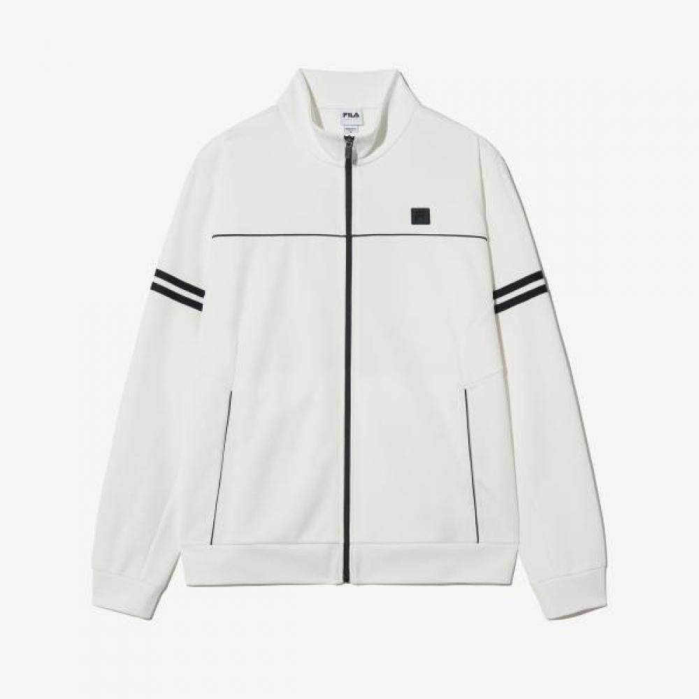 Fila Stand Neck Pique Training Zip Up OFFWHITE/105