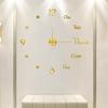 Luminous Diy Wall Clock Glow In The Dark Silent Non Ticking Perfect For Home Office Wall Decor