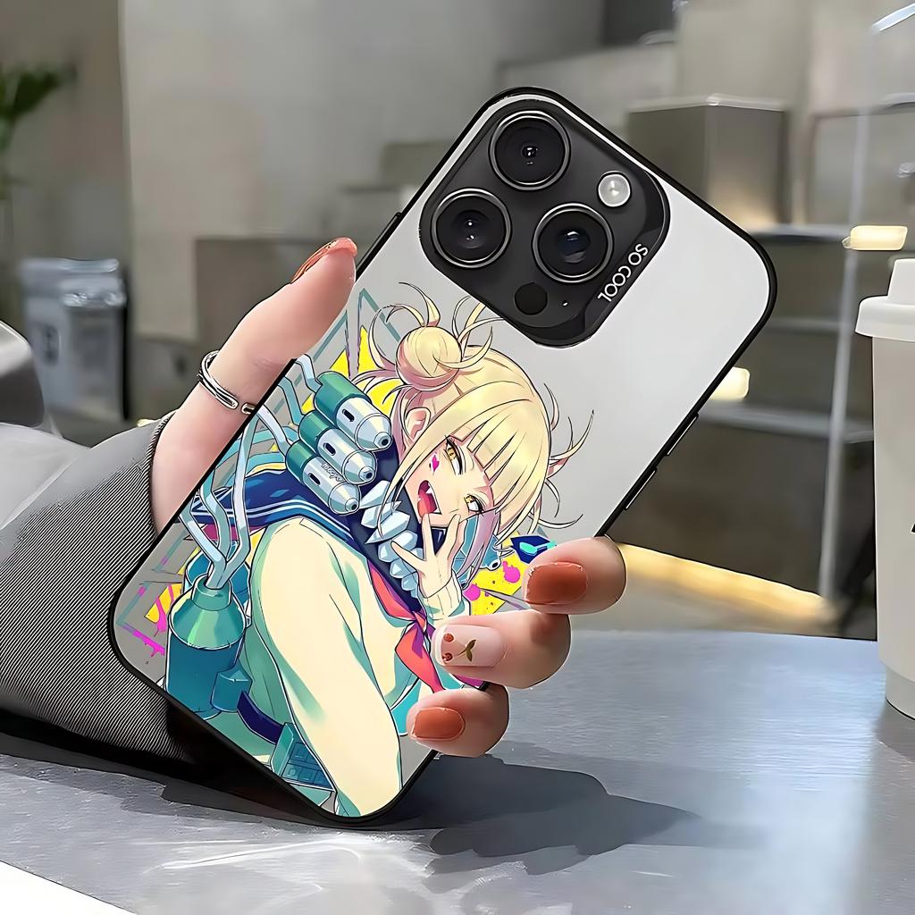 Anime Himiko Toga Cartoon Phone Case For iPhone 17 16e 16 15 14 13 12 11 Mini Pro Max XR XSMAX 8 7 Air Plus Anti Fall Back Cover