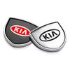 1Pcs Metal Auto Door Shield Emblem Car Body Badge 3D Sticker For KIA Sportage Ceed Rio 3 4 k2 k3 k4 k5 k6 K7 K8 Picanto Sorento Optima