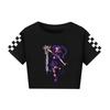5583 Kids Girls Lily Lovebraids Print Short Style T-Shirt