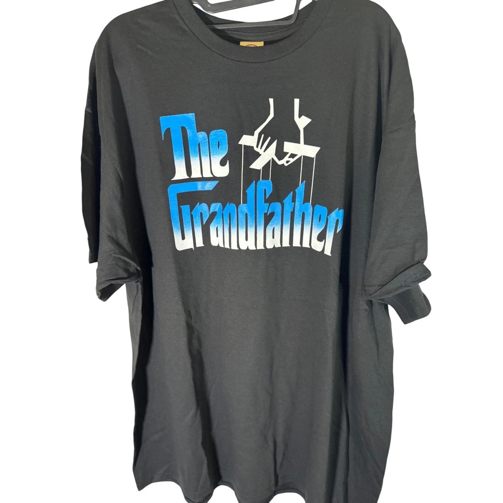 The Grandfather T Shirt Mens 2XL Black Graphic Tee Movie Fan Gift NEW 4XL