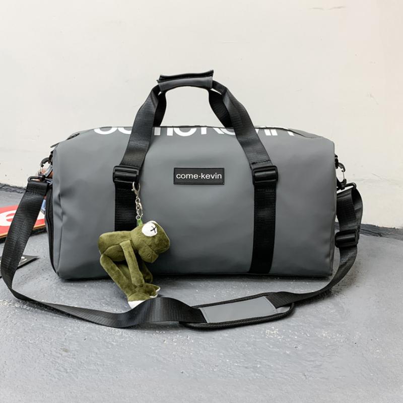 Waterproof Oxford Short Trip Travel Bag Independent Shoe Storage Luggage Bags Unisex Outdoor Leisure Sports Yoga Fitness Bag