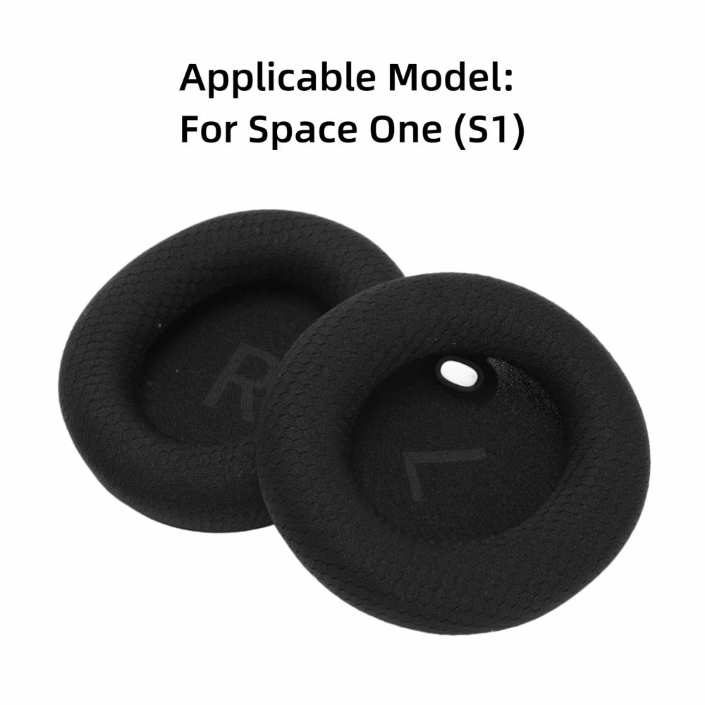2PCS Foam Noise Isolation Ear Cushions Breathable Mesh Ear Covers for Space One S1 Audio Accessories