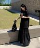 Kaelbinkeullainjin In The City Oversized Contrast Stitch Graphic Tee Black 4Rf296G Ub1