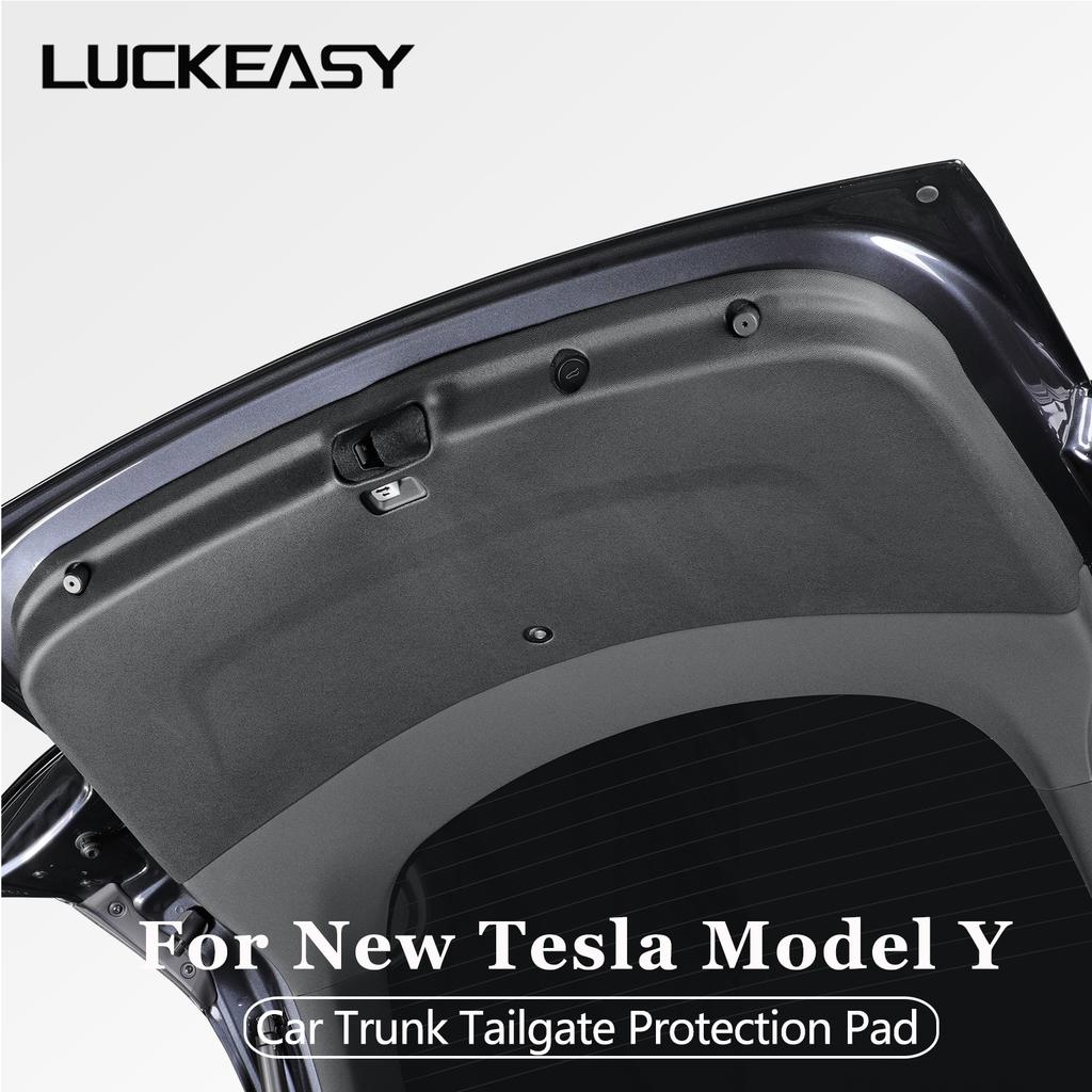 LUCKEASY for Tesla Model Y Juniper/Launch 2025 2026 Car Trunk Tailgate Protection Pad Accessories Anti-dirty Protective Pad