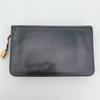 Used LOEWE Agenda, Agenda Cover, Anagram, Leather, Black