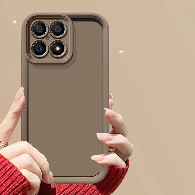 Für Honor X8 Hülle Honor X8 4G Handyhülle Honor TFY-LX1, TFY-LX2, TFY-LX3 Anti-Sturzschutz Luxus Matt Weiche Abdeckung