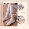 Girls' Spring & Autumn Bow Tights - Cute and Thin