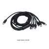 2m/6.6ft USB C Splitter Cable Plug and Play USB C Multi Charging Cable  For Cell Phones