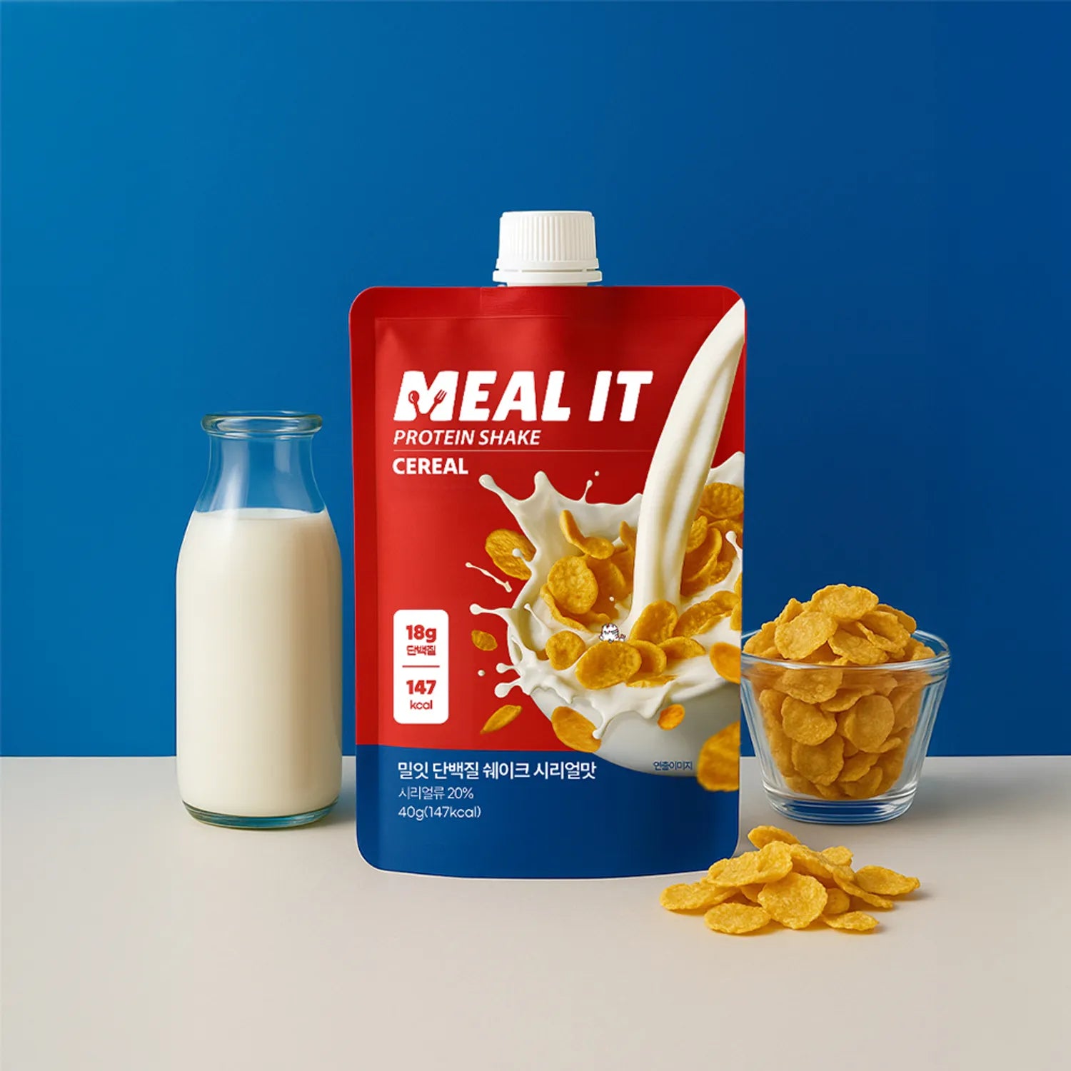 MEALIT Protein Shake Cereal Flavor 40g/3box Cereal Flavor 40g/3box