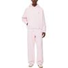 FILA Solid Color Comfortable Loose Fit Hoodie Unisex hoodies Dark-Pink F71U445201F-PK