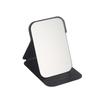 Portable Folding Makeup Mirror with PU Leather Cover, Elegant Travel Compact for Women, Gift for Birthday Graduation Home Decor