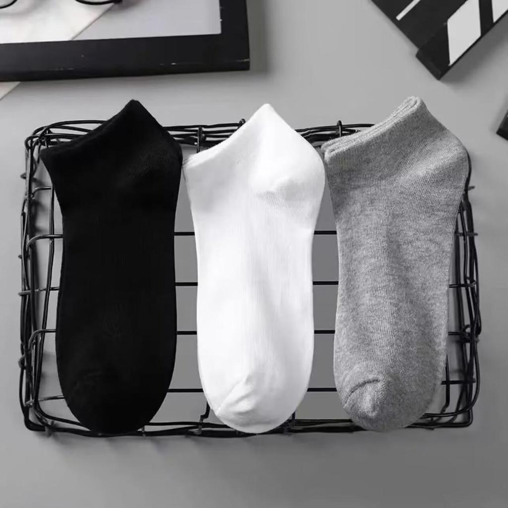 Spring-Summer Breathable Anti-Odor Cotton Ankle Socks for Men & Women
