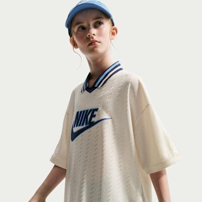 Kids' Nike Kids Tops Lapel Moderate
