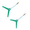 2pcs Y1240 FPV Antennae 1.2GHz 1.3GHz 3dBi Dipole FPV Antennae for RC Drone Goggles Display Transmitter VTX Receiver