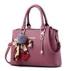 Retro Fashion Simple Crossbody Bag Handbag Bow Pendant Single Shoulder Strap