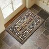 1pc Floral Letter Graphic Door Mat Doormat Carpets Rug Carpet Bath Kitchen Garden Anti-Slip Small Home Kitchen Welcome Mats