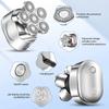 6 IN 1 6 Blades Electric Shaver Men Hair Beard Trimmer Rechargeable Electric Razor Men Face Shaving Machine Grooming Kit