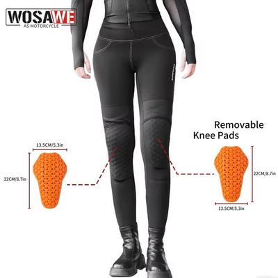 Women Motorcycle Riding Pants Slim Fit Motorcycle Riding Pants Stretch Motocross Trousers
