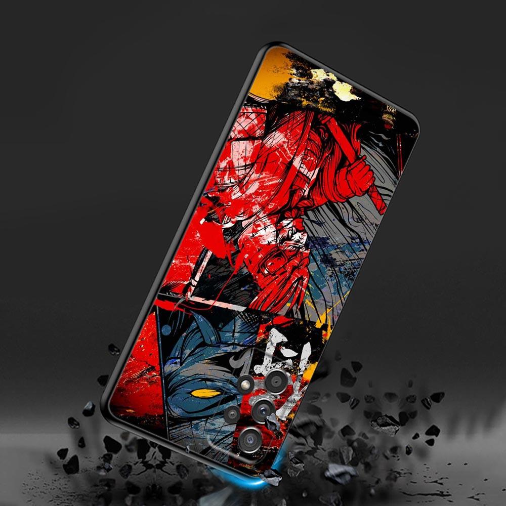 Japanese Art Samurai Ninja Phone Case For Samsung Galaxy A57 A56 A37 A55 A36 A26 A54 A52 A35 A34 A25 A17 A16 A07 A06 Soft Cover