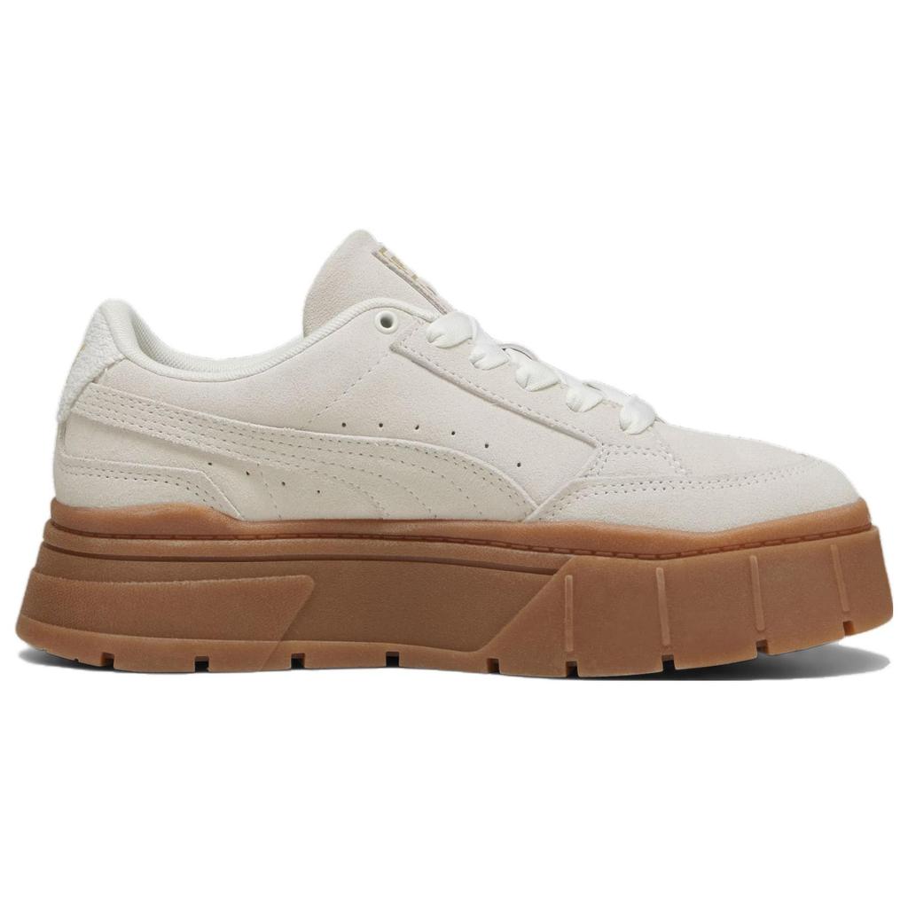 New PUMA Mayze Stack 'Soft Winter Warm White Gum' Women's 393065-01