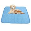 Tapis de Refroidissement pour Chien Respirant Lavable Réutilisable Portable Tapis pour Chenil en Soie Glacée pour la Maison et le Voyage