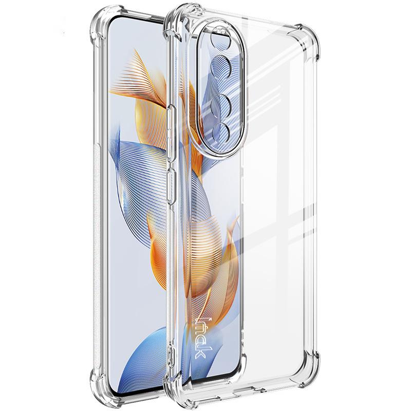 

IMAK Transparent Phone Case for Honor 90,Anti-scratch Soft TPU Phone Cover Transparent