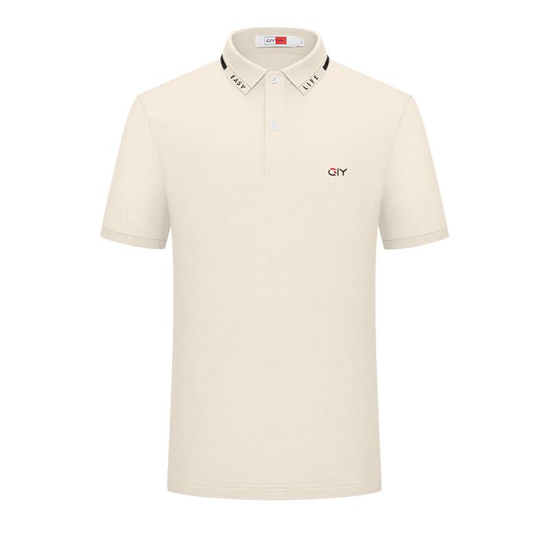 Goldlion Men's Casual Short Sleeve Polo Shirt
