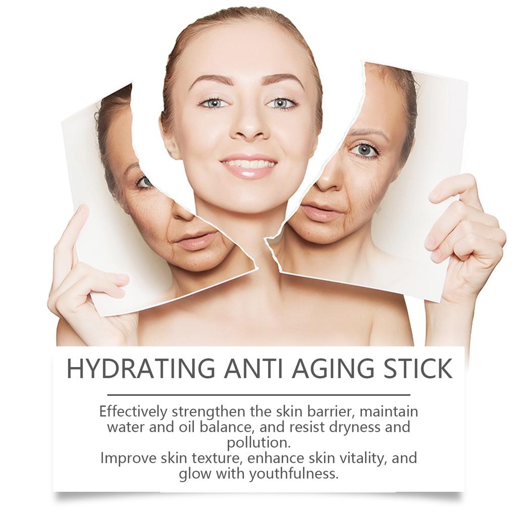 Moisturizing Wrinkle Bounce Balm Stick Collagen Deep Hydration Balm Anti Aging Balm Cream Dull Cosmetics Tighten Skin Care