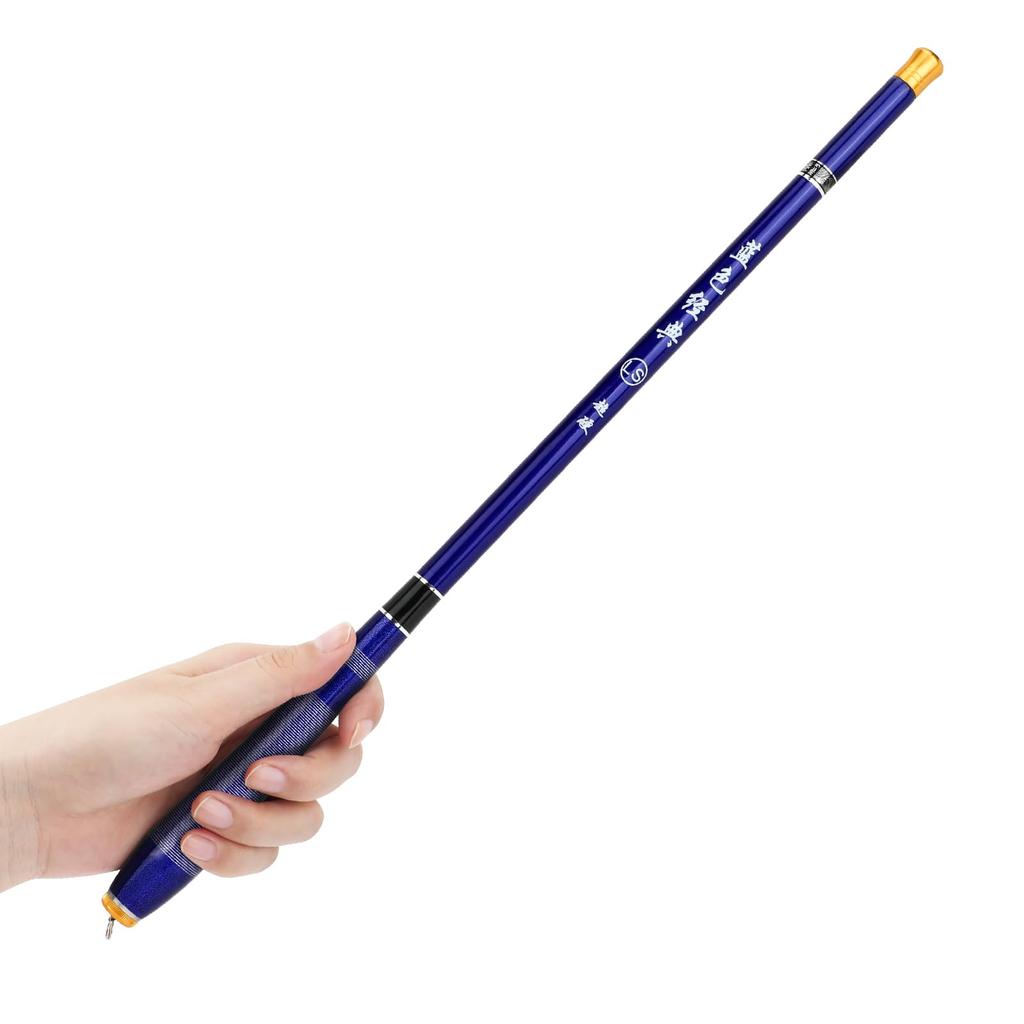 SANLIKE Mountain Stream Fishing Compact Long Carbon Fiber Fishing Ultra Lightweight Long for and Mountain Rod, Rod, Rod, Rod, Embankments, Lakes,