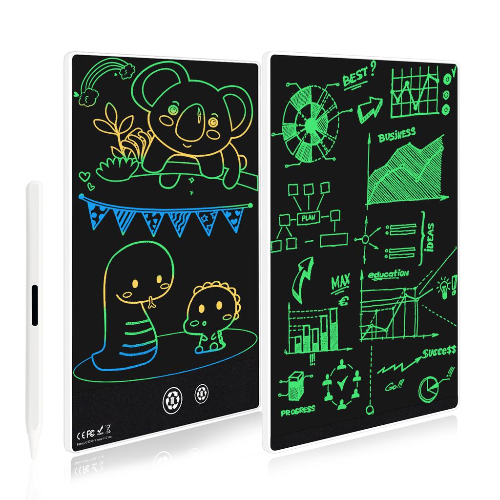 Writing LCD Tablet Double-Sided Ultra Thin Full Screen Magnetic Doodle Drawing Graffiti Board Gift For Adults Kids Office Home Use