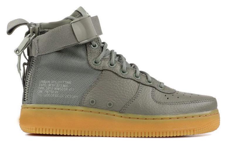 Nike SF Air Force 1 Mid Dark Stucco Donna aa3966-004