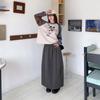 New ArrivAlS Open Run Women S Nylon Cut A Line Long Skirt