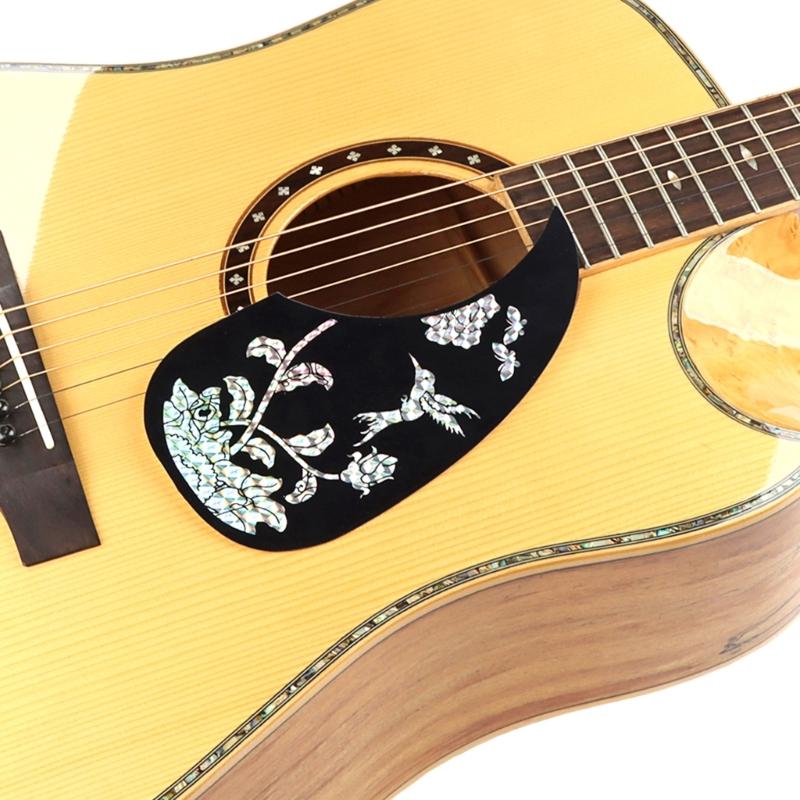 Kytarový kryt proti poškrábání Pickguard Nálepka Ochranná deska Cool Díly pro akustickou kytaru