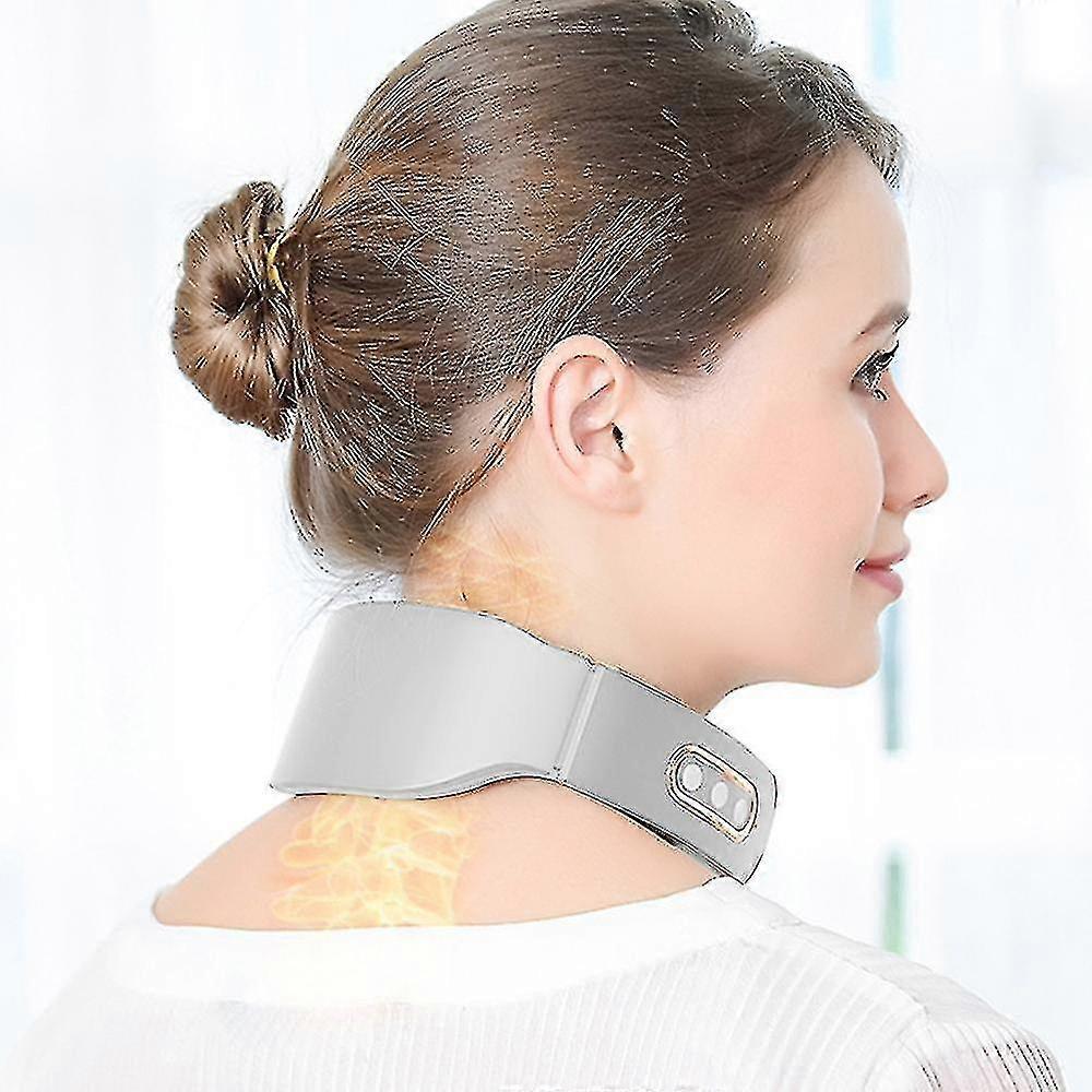 Neck Massager With Heat, Pain Relief With Deep Tissue Hands-free yu