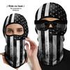 Motorcycle Face Mask, Breathable Skull Balaclava Neck Gaiter, UV Protection Face Cover for Cycling Fishing Outdoor Sports