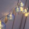 USB LED Cotton Ball String Lights for Holiday Room Decoration