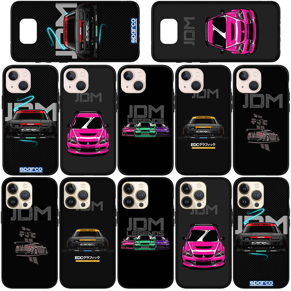 Pouzdro na telefon Samsung Galaxy S24 S23 iPhone 16 15 14 Xiaomi Redmi Note 13 12 11 8 Plus 10 9 Pro A16Max X XR OPPO Huawei Supercar Super Car Jdm Cover