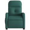 Massage Chair Dark Green Fabric