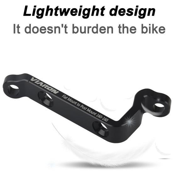 Adaptér pro kotoučovou brzdu 160 mm Přední Zadní Univerzální Převodník Brzdového Třmenu pro Kolo Snadná Instalace Adaptér pro Kolo Flat Mount na Post Mount