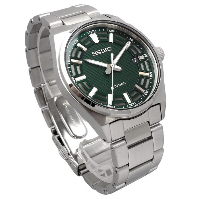 Seiko Quartz SUR503 Watch (Green)