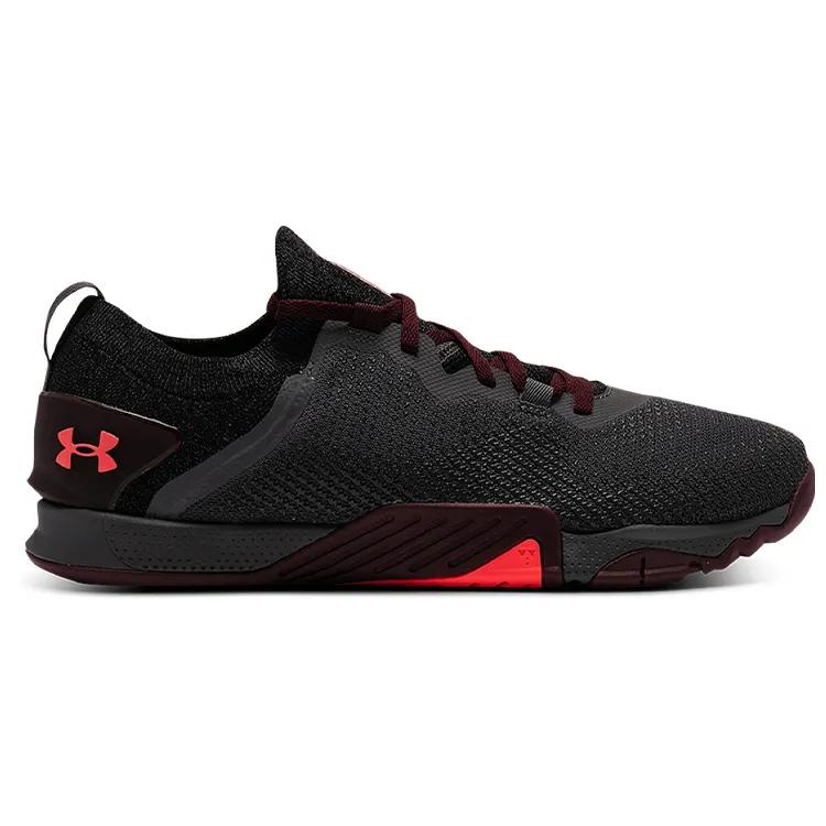 Under Armour TriBase Reign 3 'Pitch Grey Venom Red' (Unisex) Pitch Grey / Venom Red Training Shoes 3023698 101